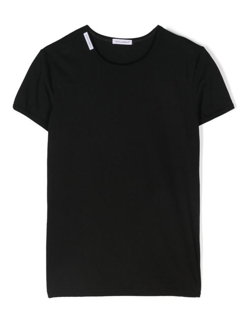 T-shirt intimo bambino Dolce e Gabbana bipack nero Dolce & Gabbana Kids | L4J703ON00HN0000